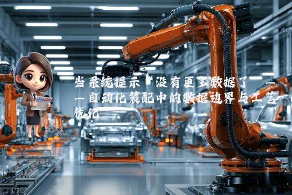 当系统提示“没有更多数据了”——自动化装配中的数据边界与工艺优化